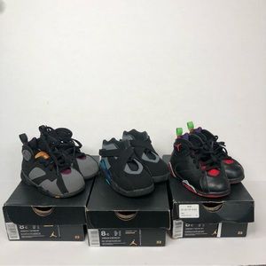 BUNDLE Jordan 7 Bordeaux | Jordan Retro 8 Aqua | Jordan 7 Marvin the Martian